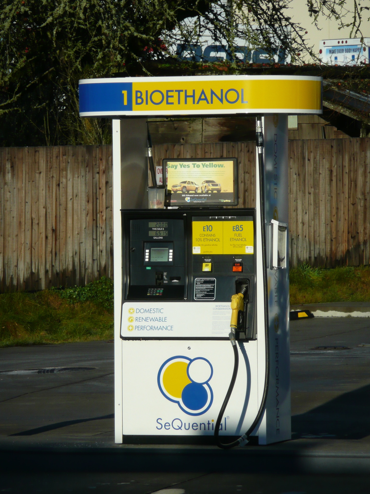 Pompe bioethanol