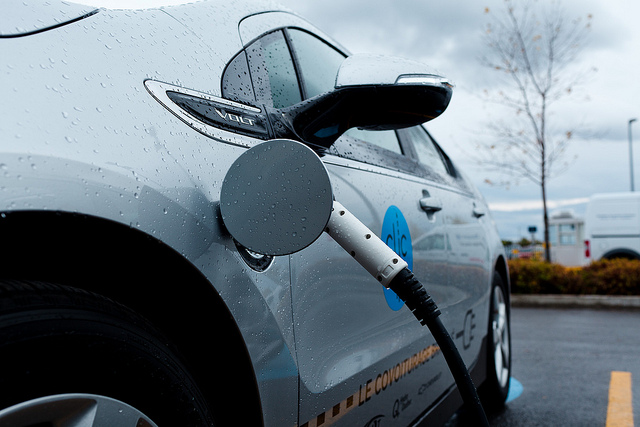 borne chargement voiture &eacute;lectrique